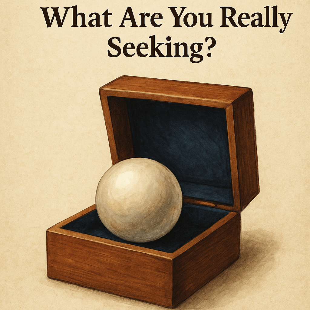 The Pearl and the Box: What Are You Really Seeking?